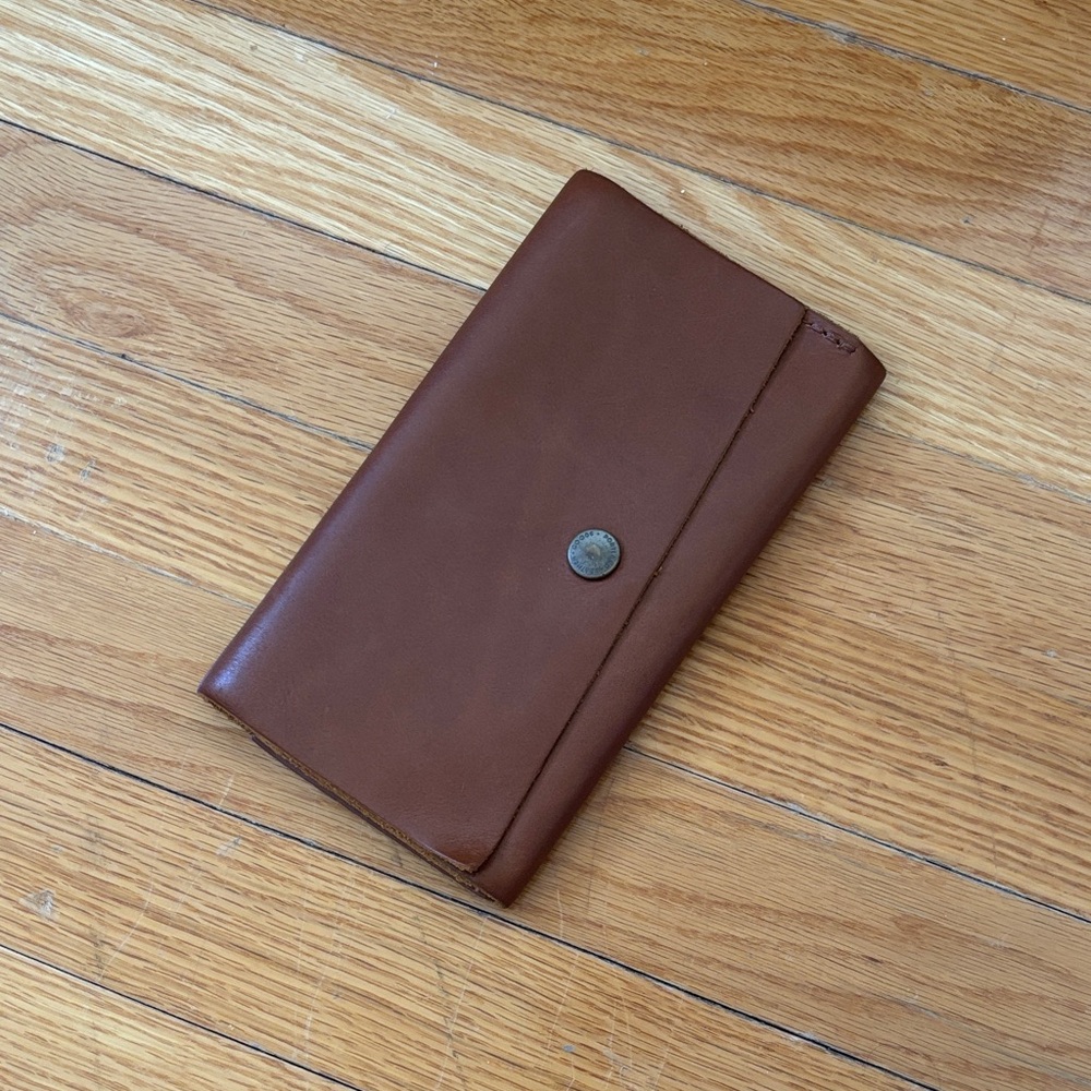 Portland Leather Goods Tri-Fold Wallet